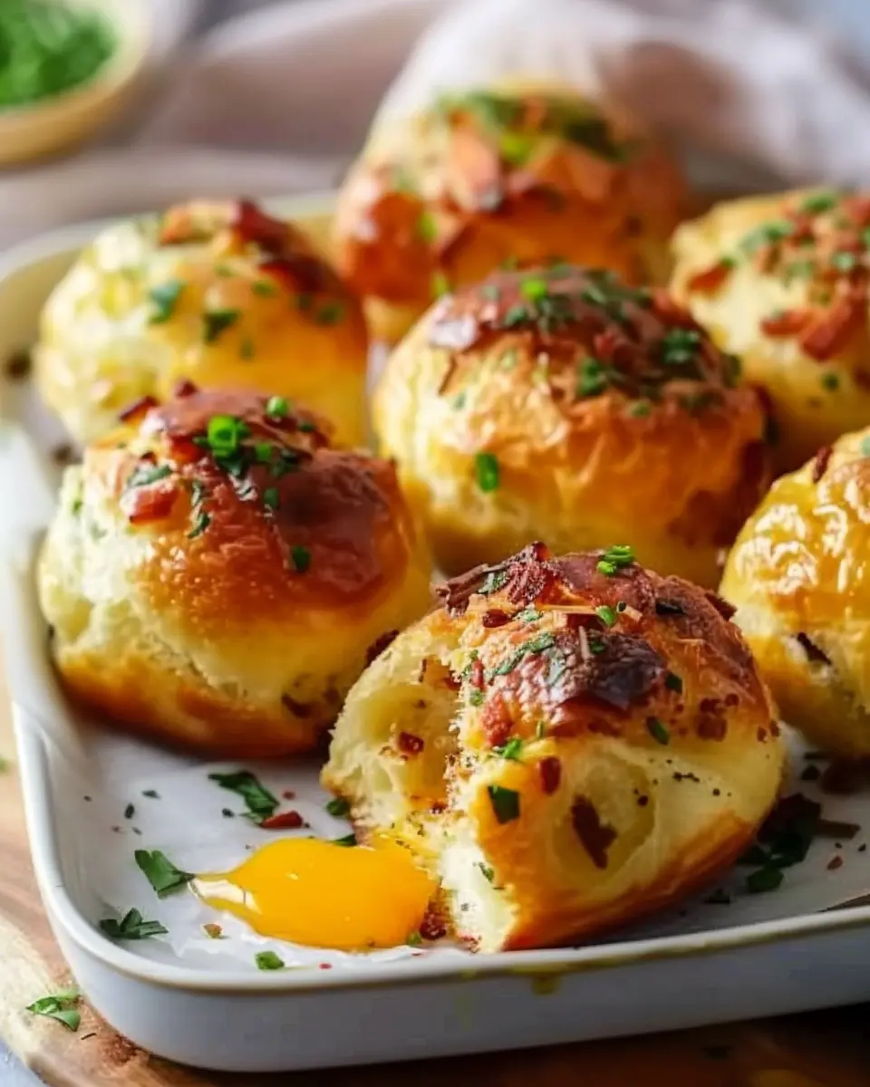 Simple &amp; Delicious Breakfast Bombs Recipe with Turkey Bacon and Chicken Ham