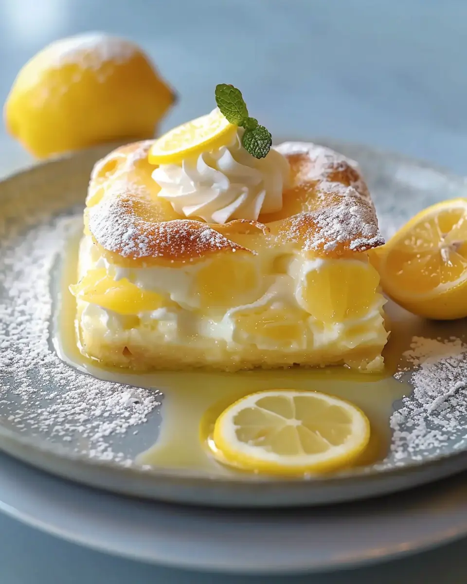 Paul Hollywood’s Favorite One-Bowl Lemon Dessert: Easy &amp; Zesty Delights