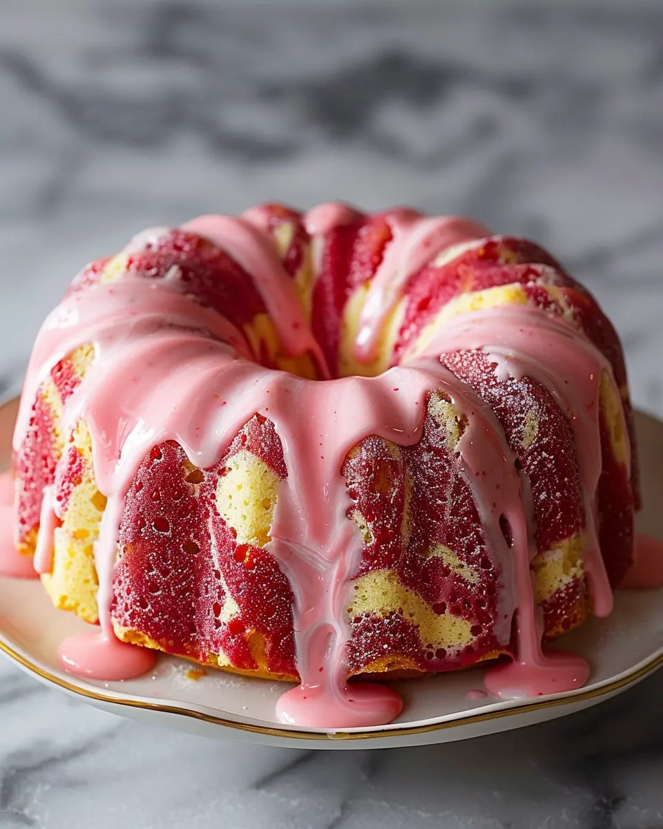 Strawberry Milkshake Pound Cake: The Best Indulgent Treat