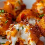 Buffalo Chicken Bacon Mozzarella Bombs for Game Day Bliss