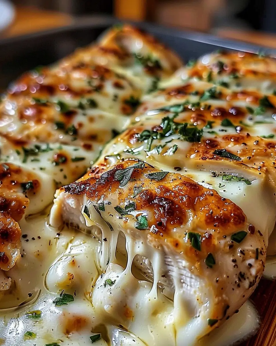 Cozy Cheesy Garlic Chicken: A Delightfully Easy Dinner Recipe