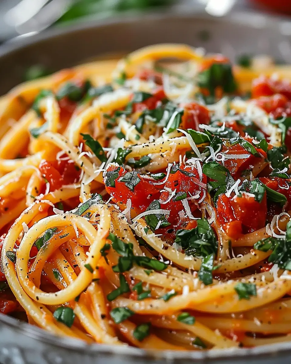 Tomato Garlic Pasta Quick Easy: A Delightfully Simple Meal