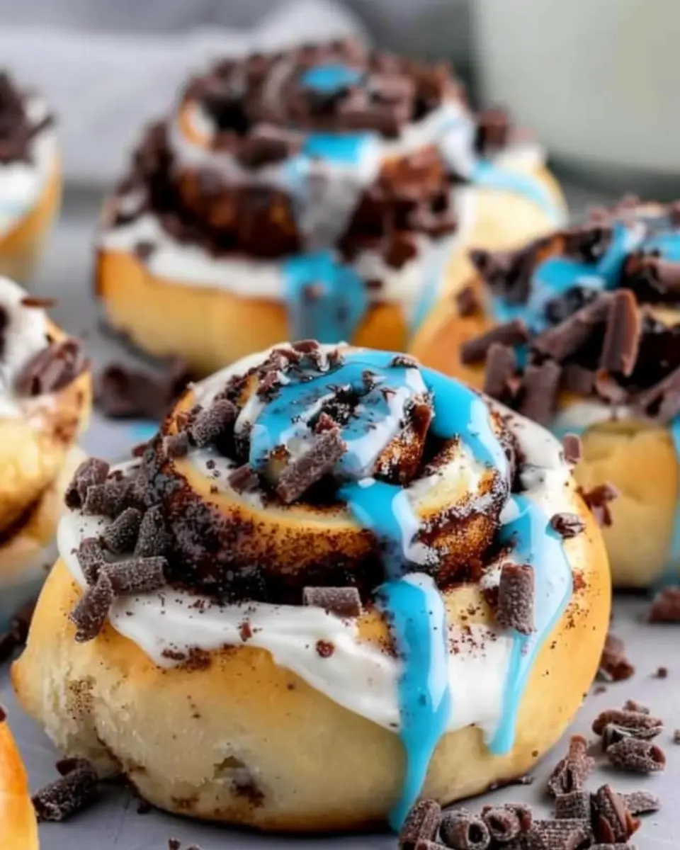 Cookie Monster Cinnamon Rolls: Indulgent Treats You’ll Love