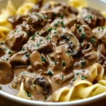 Crockpot Beef Stroganoff