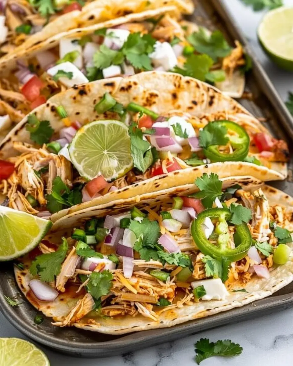 Healthy Crockpot Chicken Tacos: Easy Recipe for Busy Families