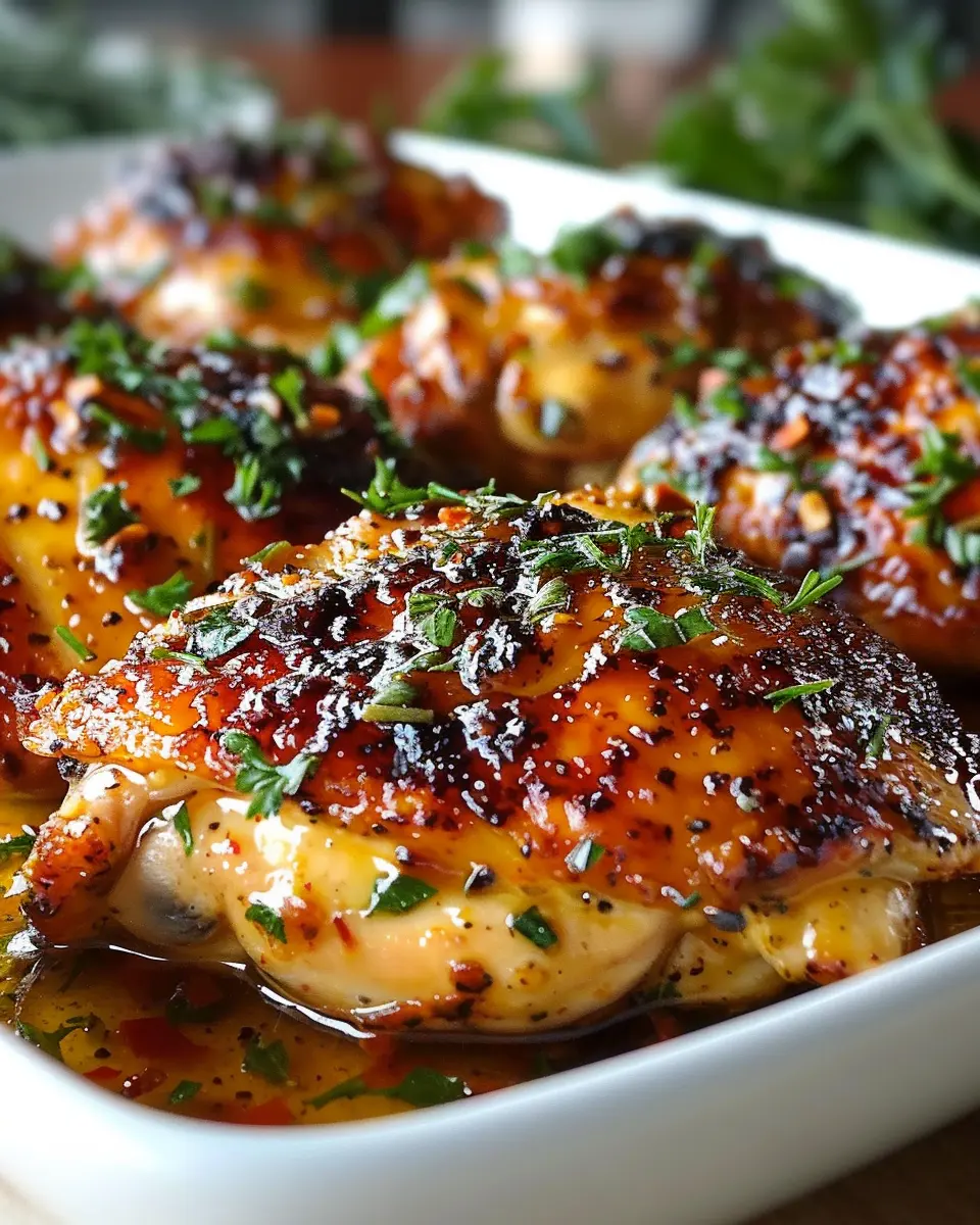 Delicious Garlic Butter Chicken Thigh Skillet Recipe for Easy Weeknights