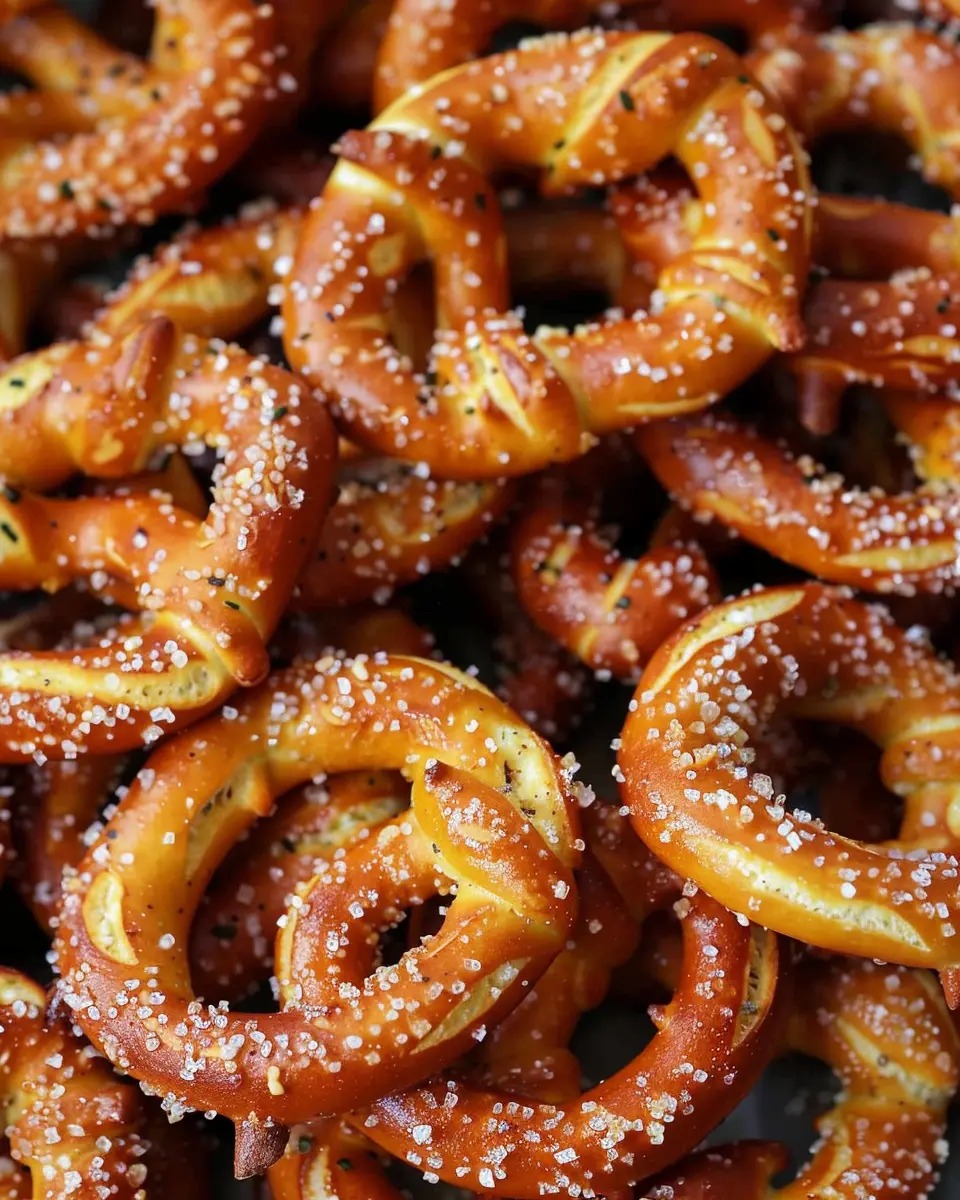 Crazy Good Seasoned Pretzels for Your Next Game Day Snack