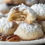 Buttery Pecan Snowball Cookies
