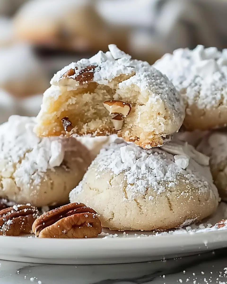 Buttery Pecan Snowball Cookies: The Best Sweet Treats to Indulge