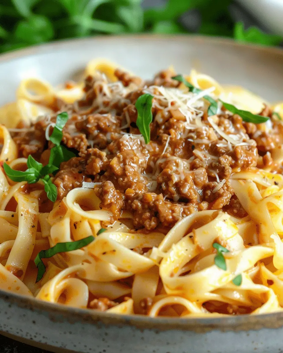 White Bolognese Sauce: A Creamy, Delicious Family Favorite