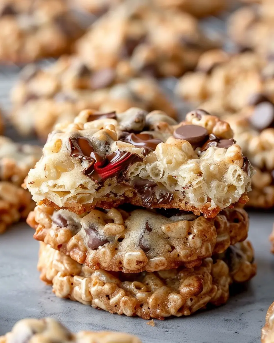 Rice Krispie Chocolate Chip Cookies: The Indulgent Twist You Need