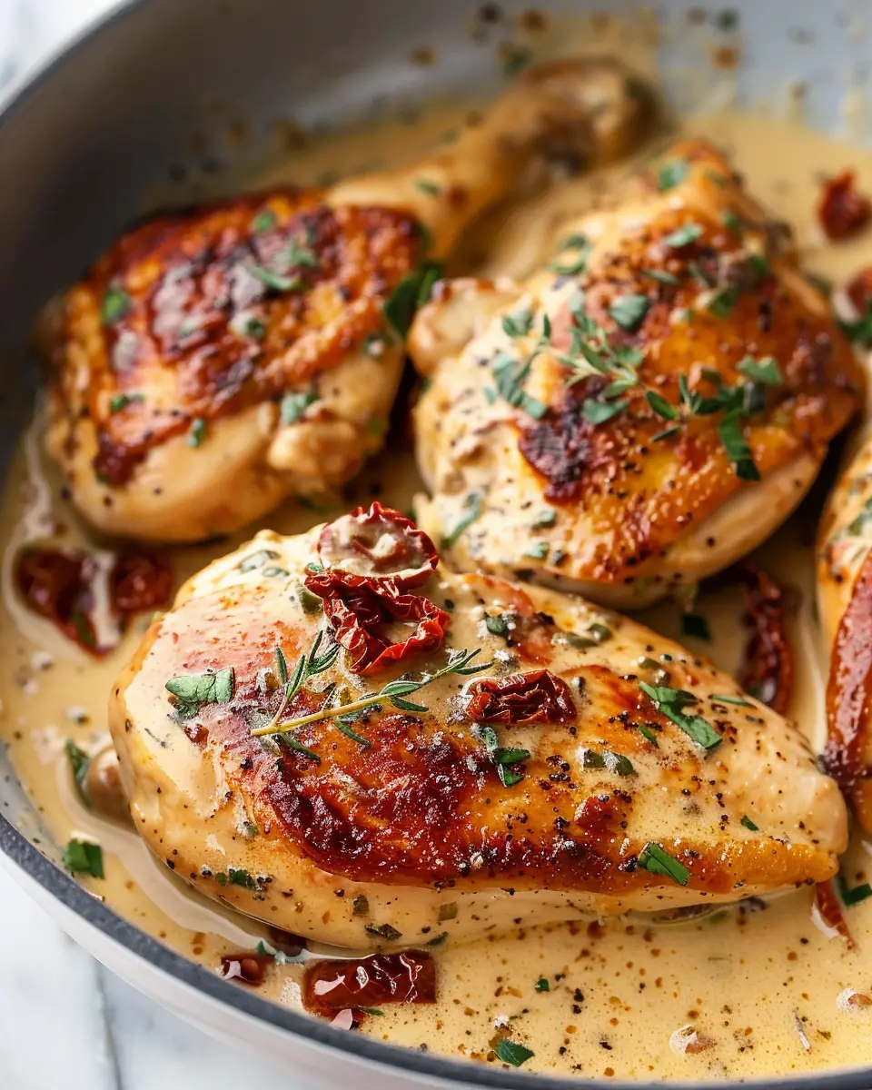 Marry Me Chicken: Indulgent Creamy Sun-Dried Tomato Delight