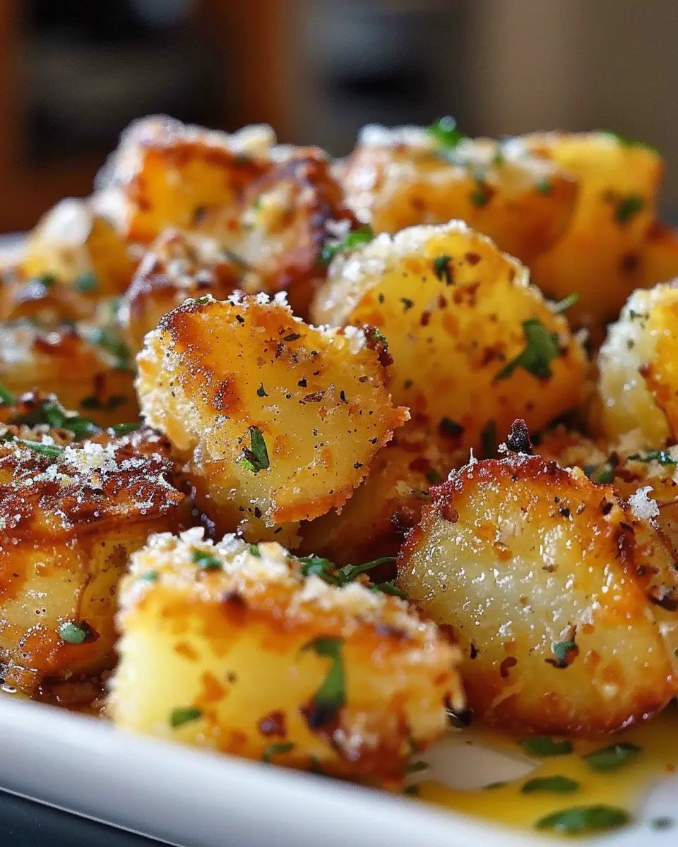 Amazing Crispy Parmesan Crusted Potatoes Ready in 30 Minutes