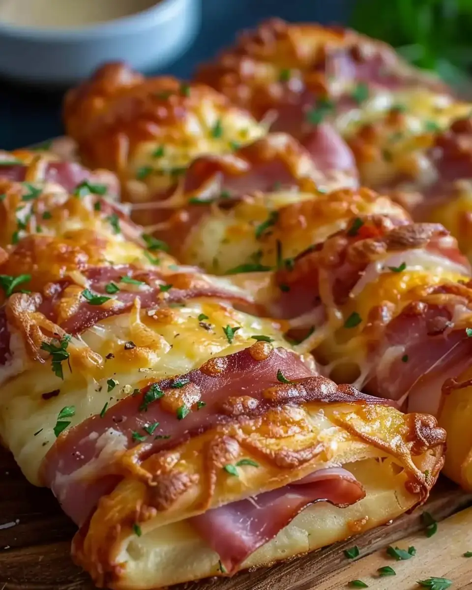 Irresistible Ham and Cheese Sticks with Turkey Bacon You Can’t Resist