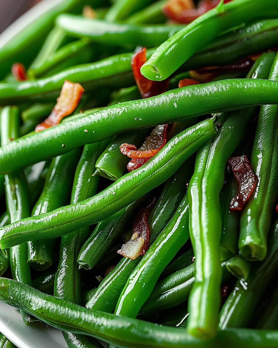 Crack Green Beans: The Best Flavorful Side with Turkey Bacon